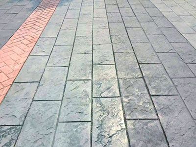 压花水泥地坪
